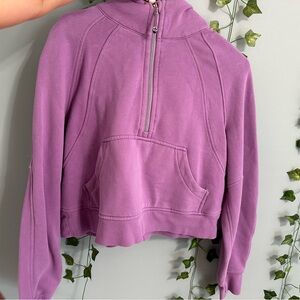 lululemon scuba half zip hoodie
